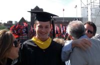 Ryan Goldstein at his Penn Engineering graduation